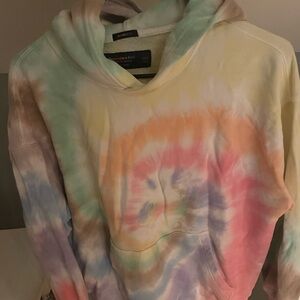 Abercrombie & Fitch Pastel Tie-Dye Hoodie